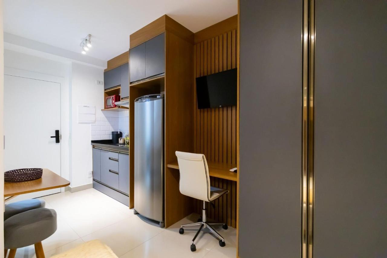 Studios Modernos Totalmente Mobiliados Com Academia Proximo A Metro Parque Ibirapuera E Hospitais Sao Paulo Exterior photo
