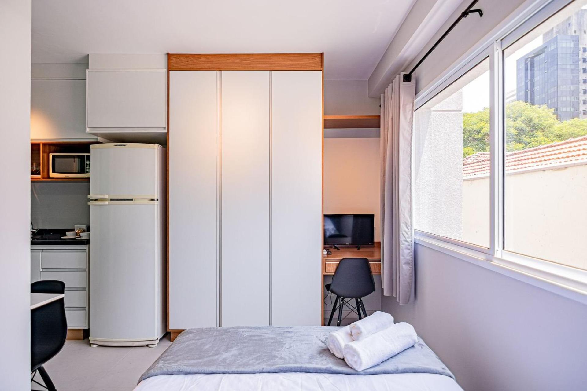 Studios Modernos Totalmente Mobiliados Com Academia Proximo A Metro Parque Ibirapuera E Hospitais Sao Paulo Exterior photo