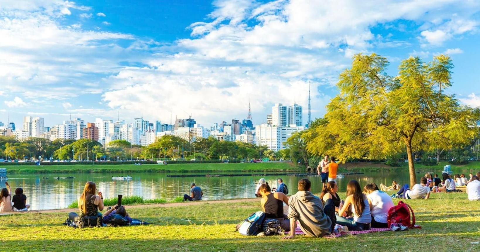 Studios Modernos Totalmente Mobiliados Com Academia Proximo A Metro Parque Ibirapuera E Hospitais Sao Paulo Exterior photo